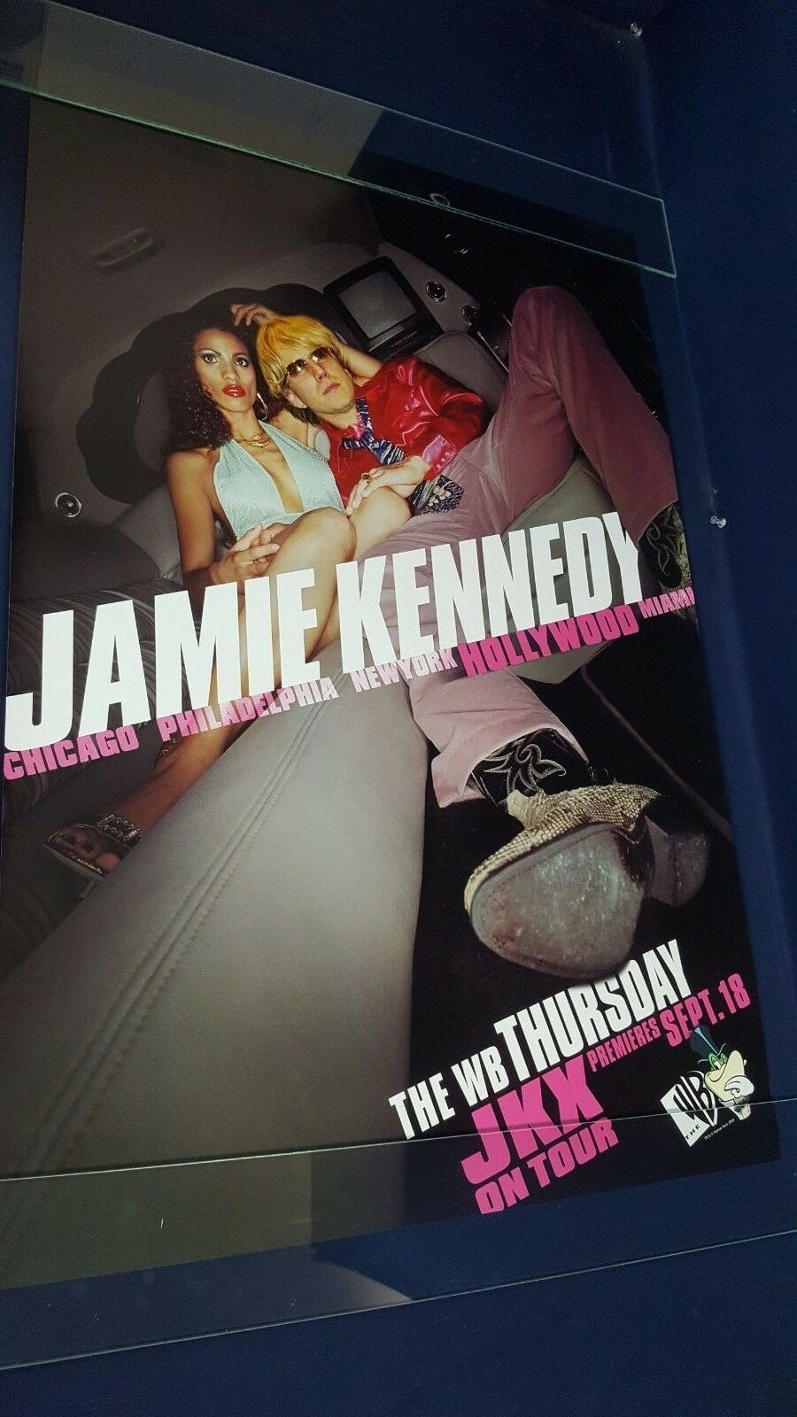 Jamie Kennedy Wb 2003 Tv Original Promo Poster Jkx On Tour Hollywood 24x36 Vg