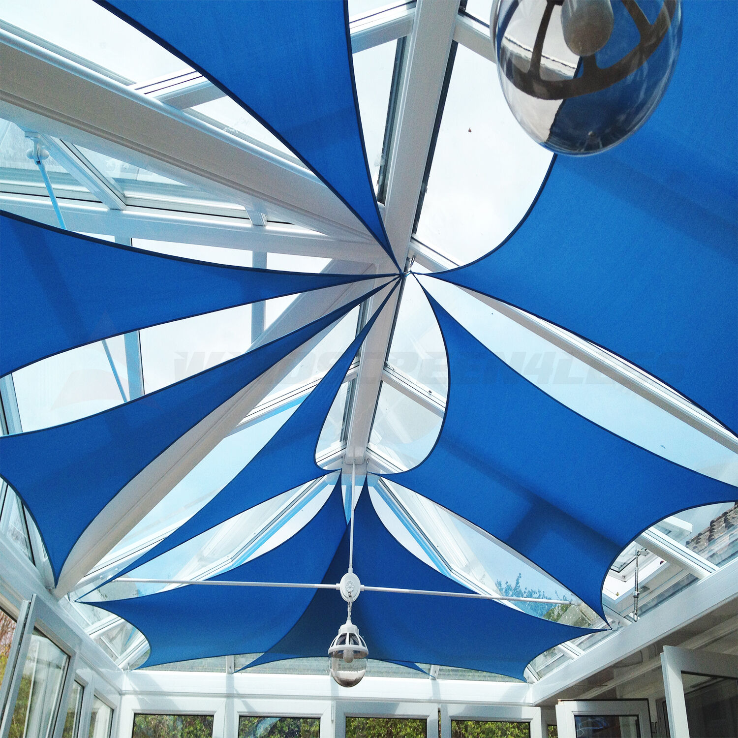 Square Sun Shade Sail Canopy Awning Patio Pool Cover Top Outdoor Uv Custom Size