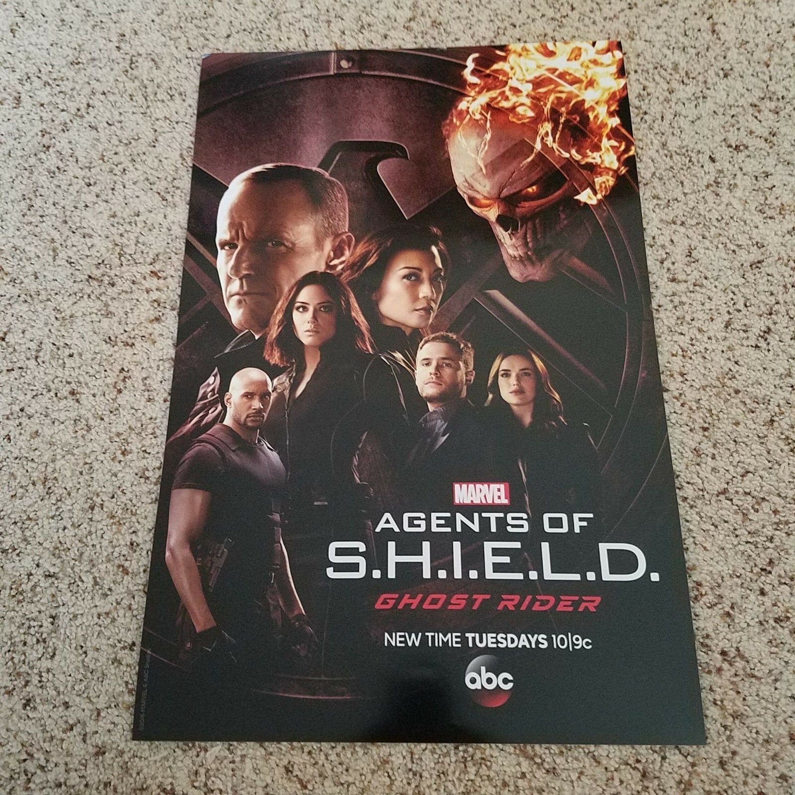 New York Comic Con 2016 - Nycc 2016 - Agents Of Shield - Ghost Rider Poster