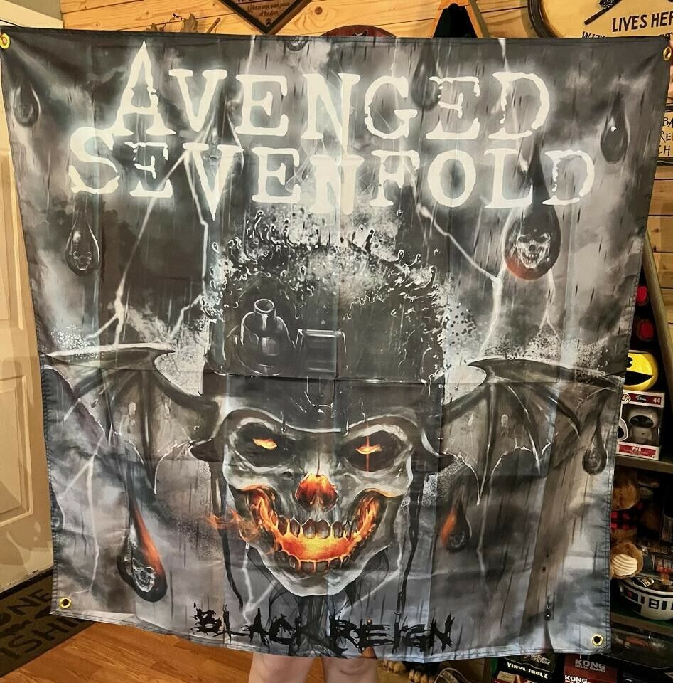 Avenged Sevenfold Flag 4'x4' Huge