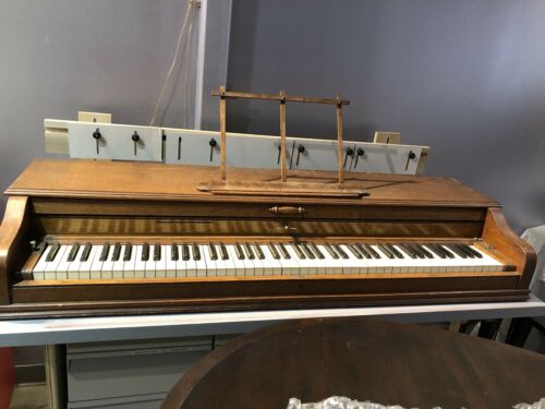 Virgil Perfected Practice Clavier Piano ~ New York ~ 1892 Antique Oak No Stand