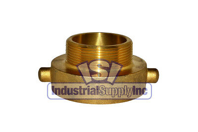 Fire Hydrant Adapter | 2-1/2" Female Nst/nh X 2" Male Npt | Brass