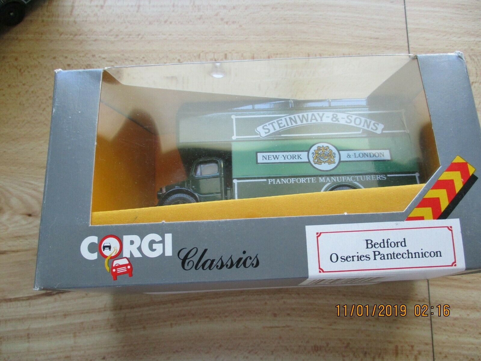 Steinway & Sons Toy Corgi Classic Die-cast (1986) Truck (discontinued) New