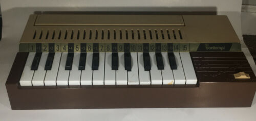 Vintage Bontempi Metodo Piano Working Tested