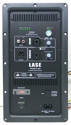 Lase Vrx 615-ab With Dsp Power Amplifier Convert Your Passive To Active Speaker