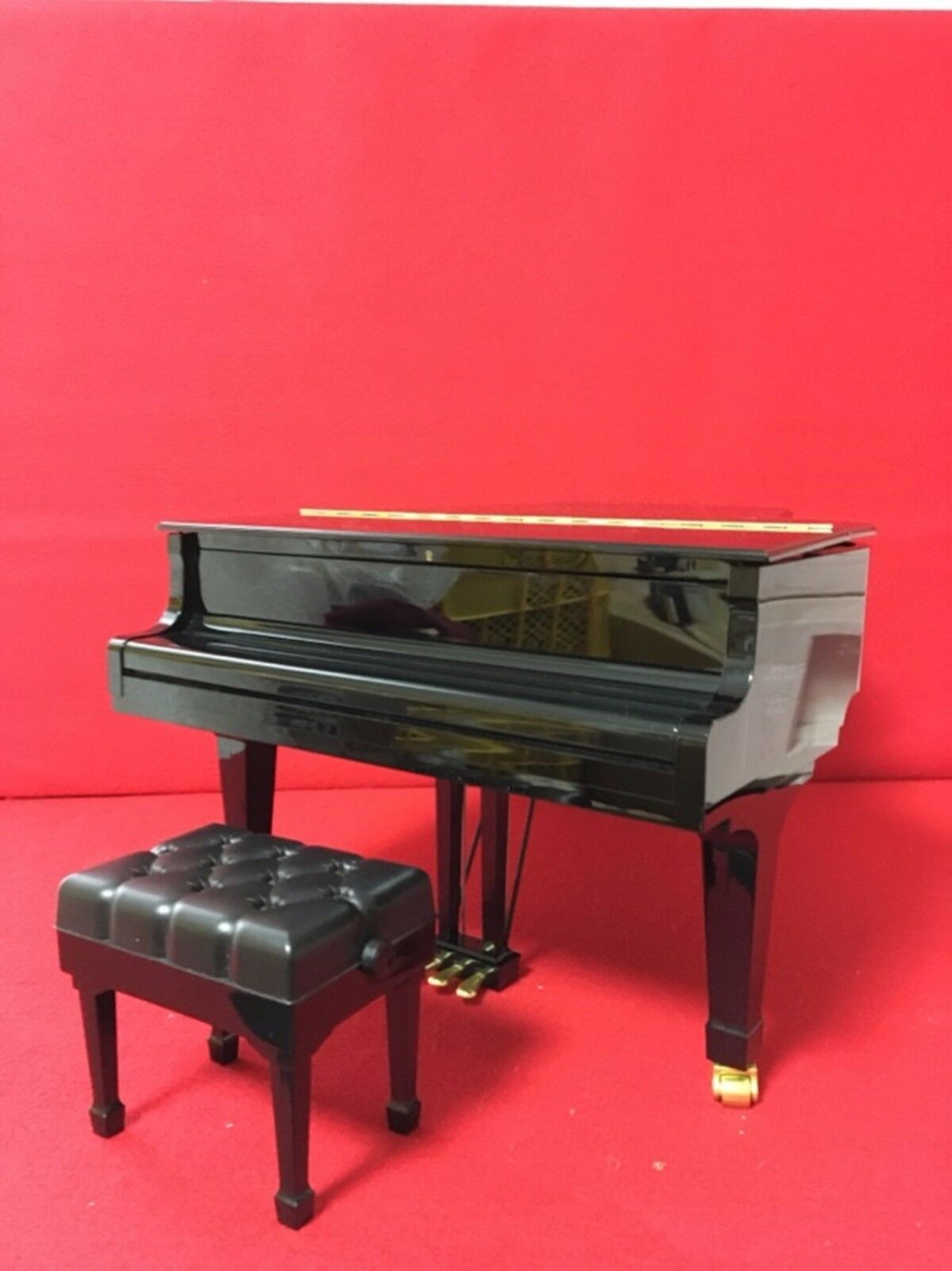 Used Genuine Sega Toys Black Grand Pianist Automatic Perfor 1/6 Scale  F/s Japan
