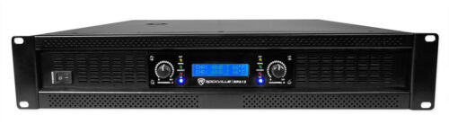 Rockville Rpa12 5000 Watt Peak / 1400w Rms 2 Channel Power Amplifier Pro/dj Amp