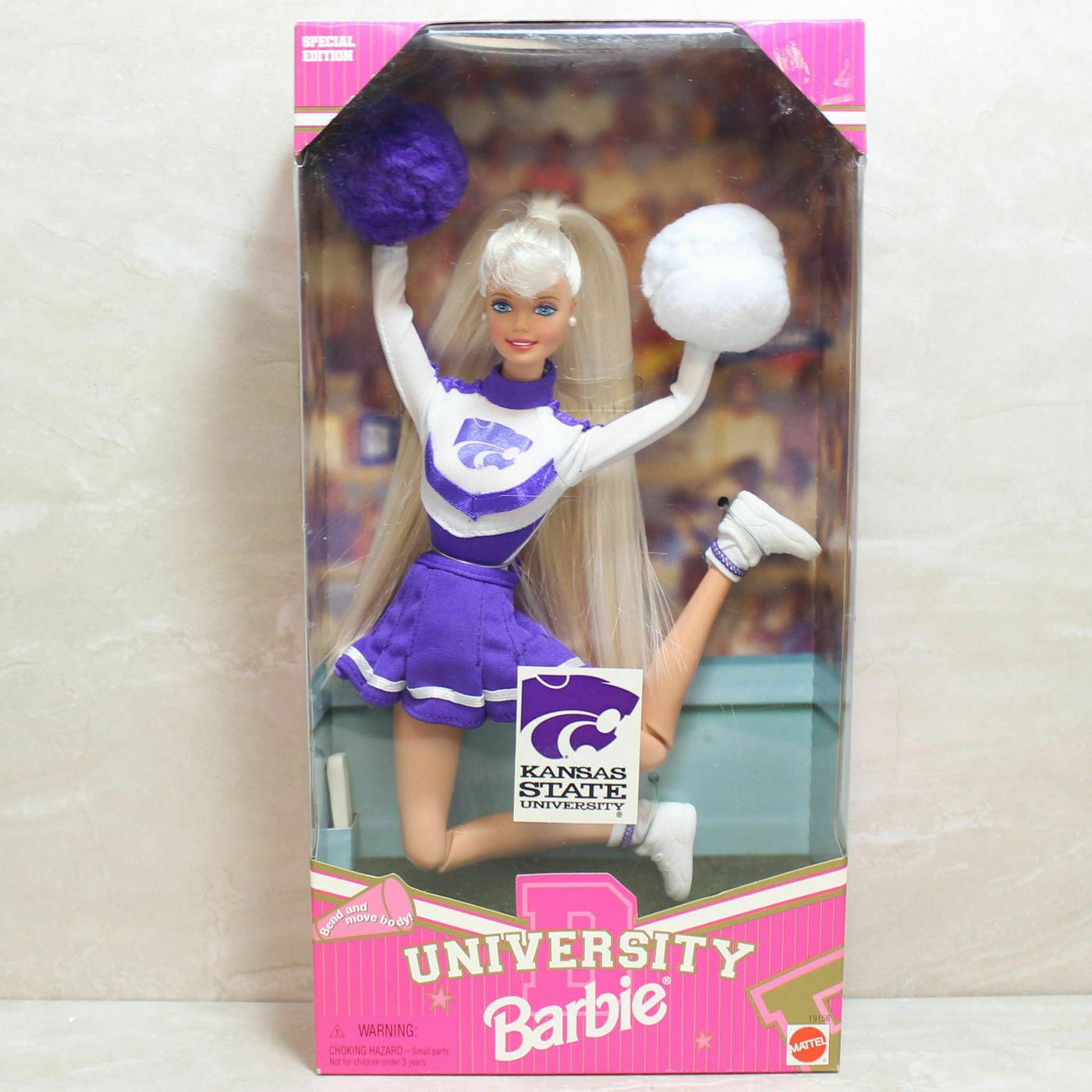 Kansas State University Barbie Cheerleader, Nrfb Ln Box