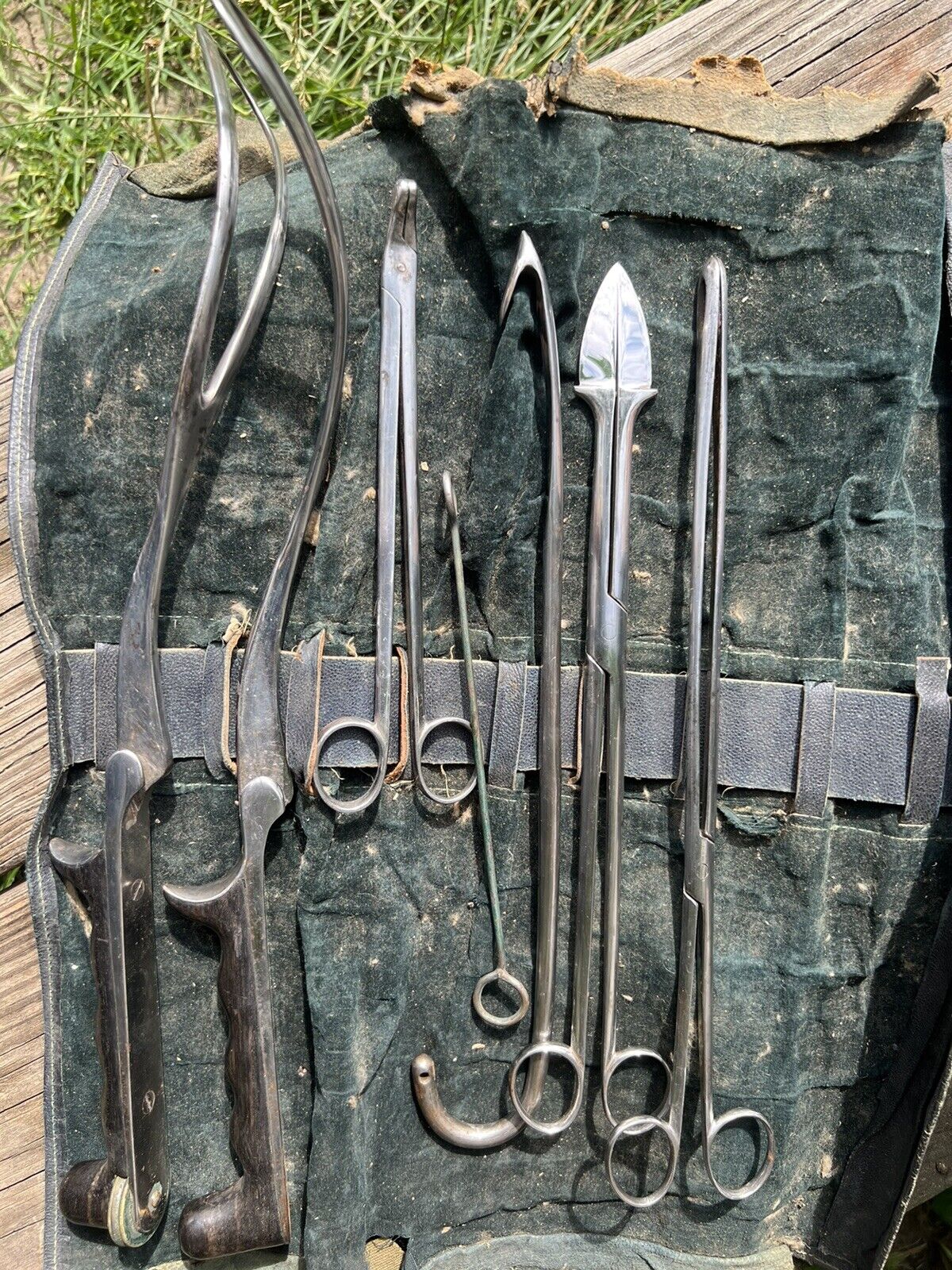 Civil War Surgical Tool Kit Belonged To Civil War Surgeon. Tiemann. Obg/yn