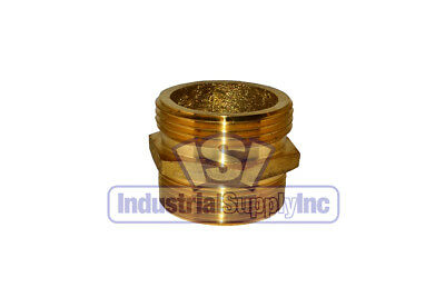 Fire Hydrant Adapter | 1-1/2' Male Npt X 1-1/2" Male Nst/nh | Brass