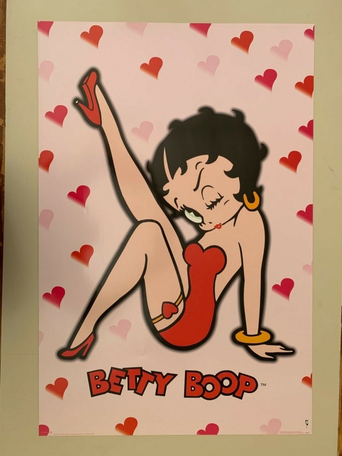 Betty Boop,rare Licensed 2006 Poster