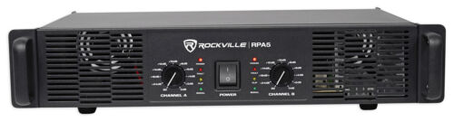 Rockville Rpa5 400w Rms (200 X 2) 2 Channel Power Amplifier Pro/dj Amp
