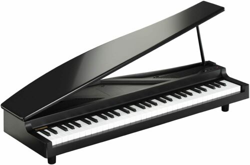 Korg Micropiano (61 Keyboards) Black 61 Demo Songs Can Be Played Automatically