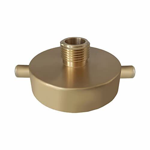 Fire Hydrant Adapter 2-1/2" Nst Nh Female X 3/4" Ght Male Brass Fire Hydrant ...