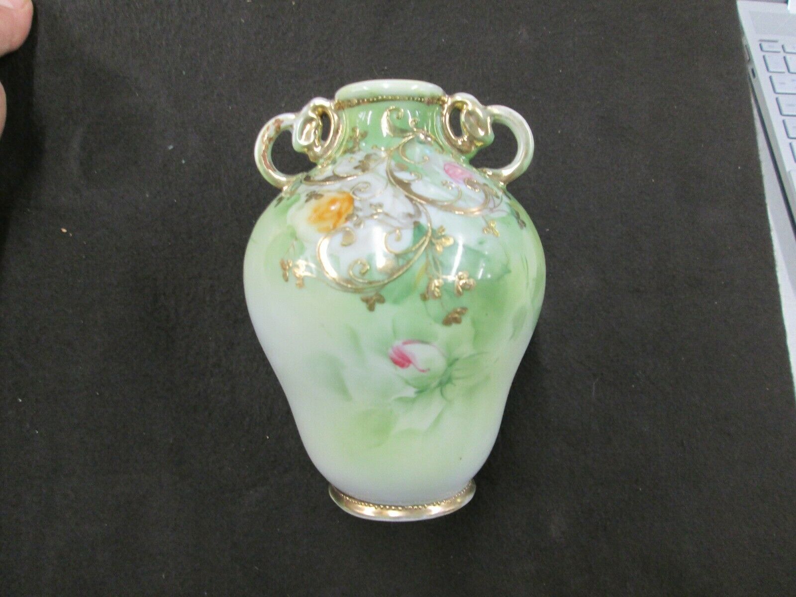 Vintage Antique Hand Painted Nippon Vase.