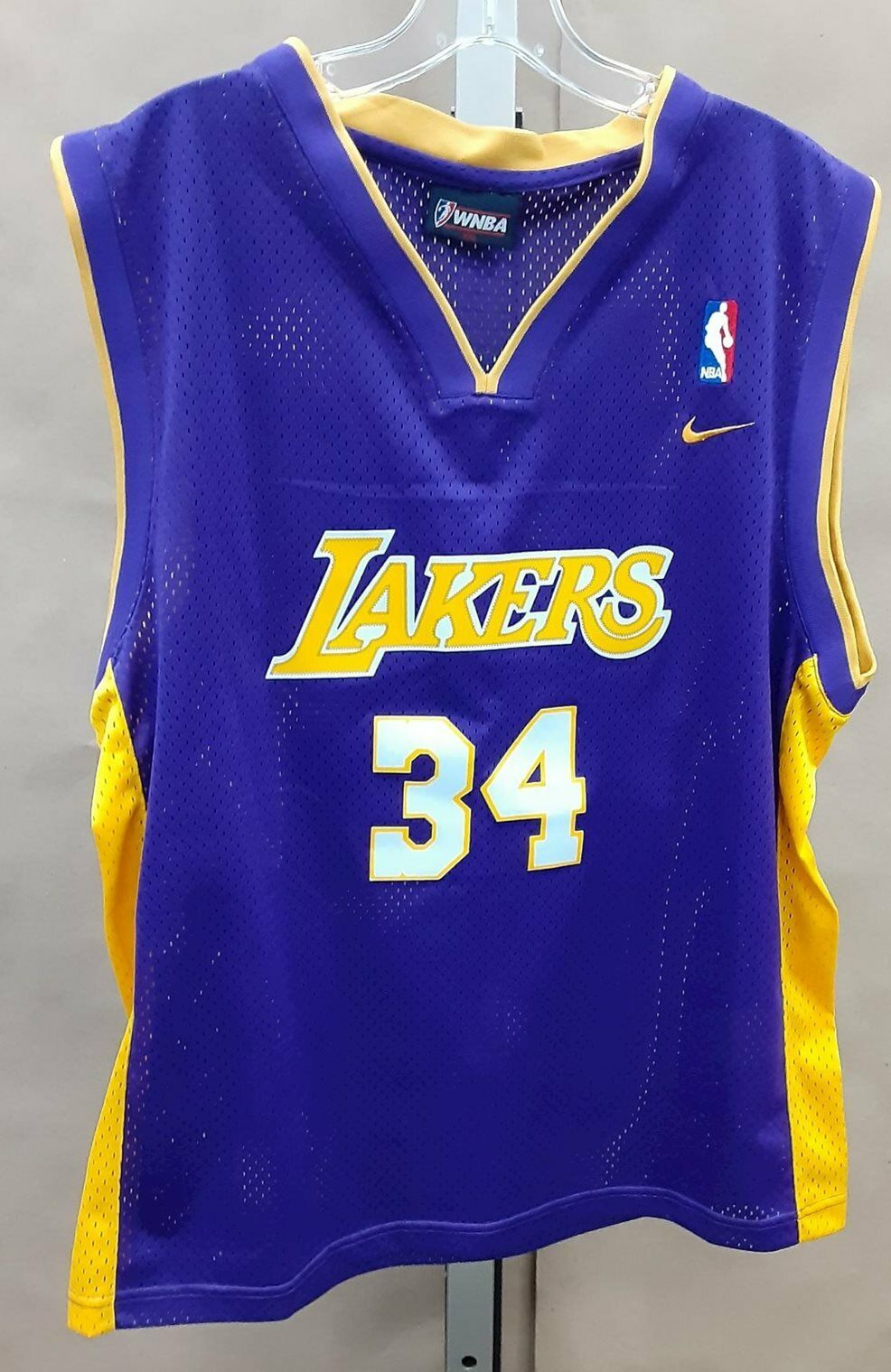 Nike Shaquille O'neal Lakers Wnba Jersey Xxl