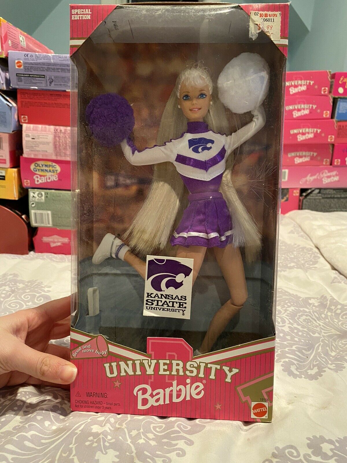 University Cheerleader Barbie Doll
