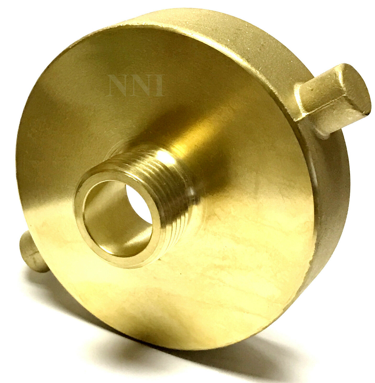 Nni Fire Hydrant Adapter 2-1/2" Female Nst-nh X 3/4" Male Ght Garden Hose