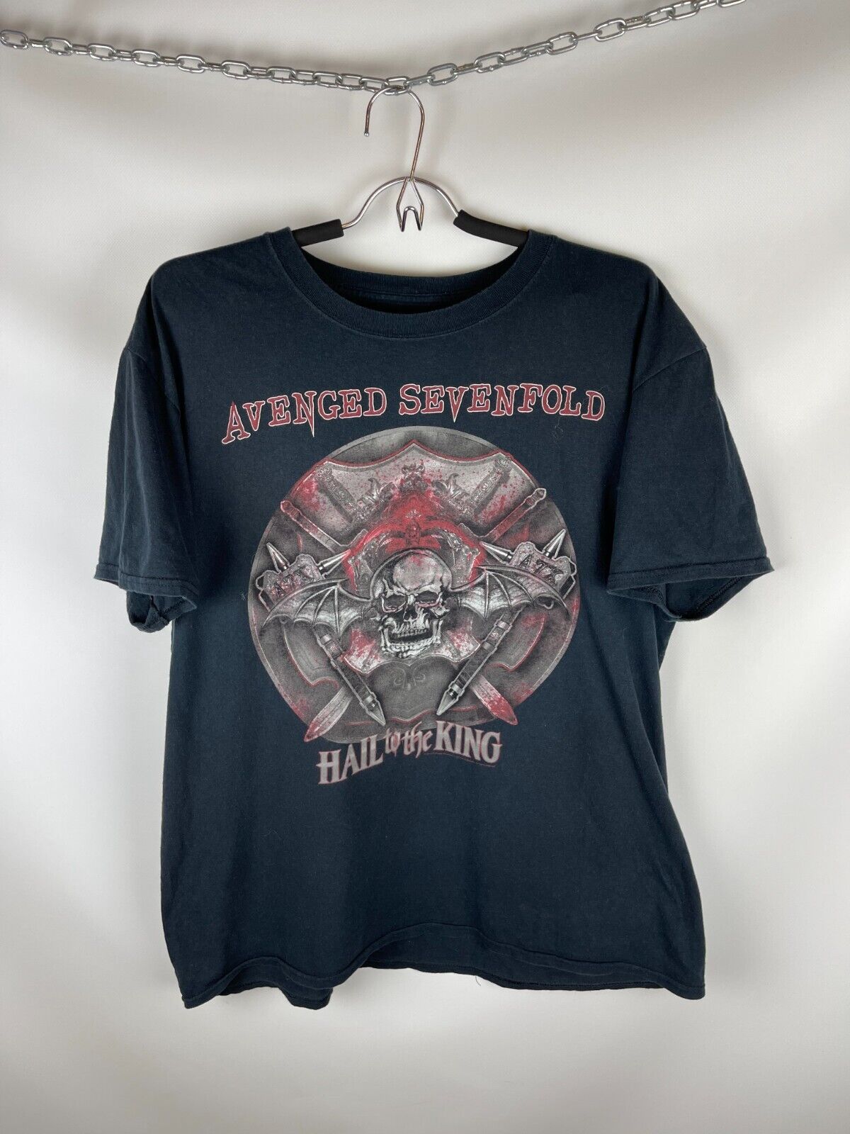 Avenged Sevenfold 2013 Hail To The King Vintage Band Tee