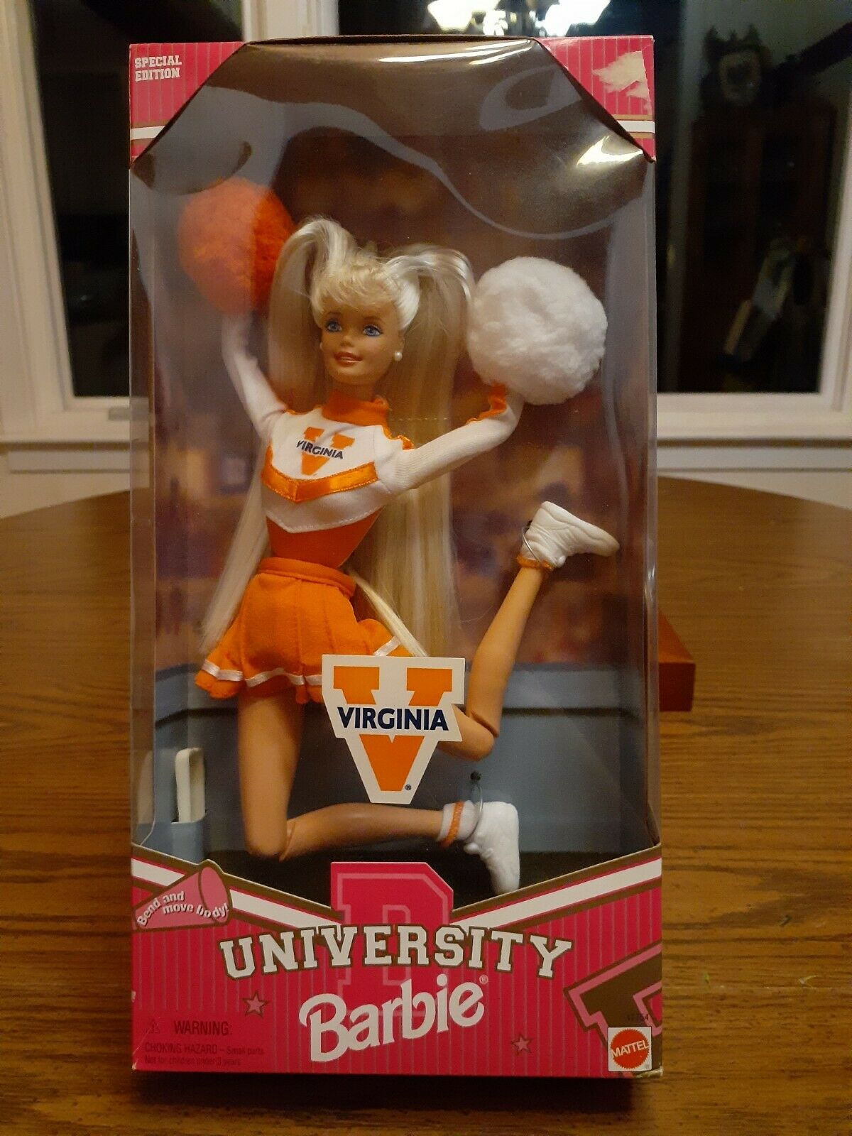 University Of Virginia Barbie (1997) - Unopened